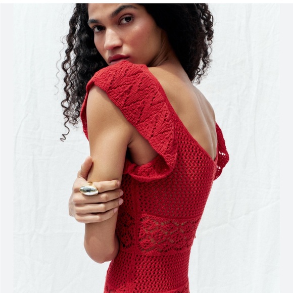 Zara Crochet Dress - Picture 3 of 6